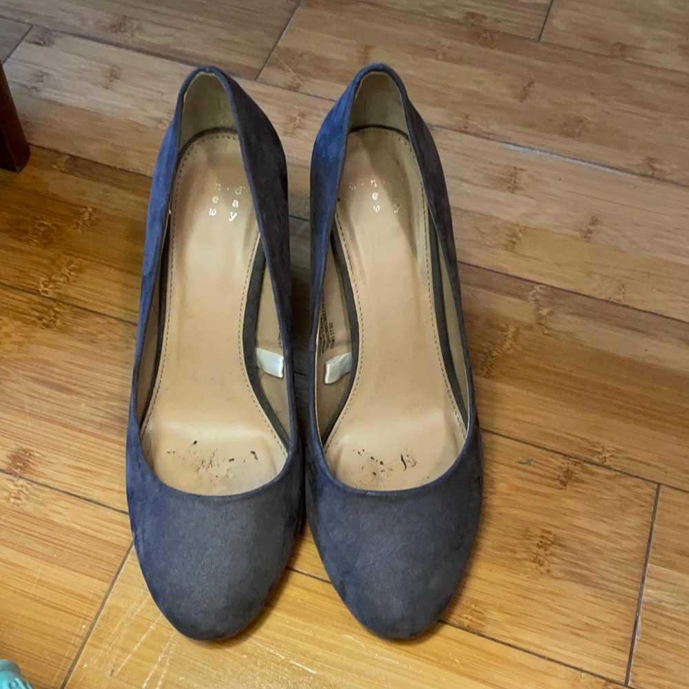A new day; suede heel; 6.5